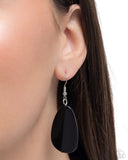 Smooth Spoken - Black Necklace