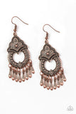 New Delhi Native Copper Earrings