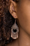 New Delhi Native Copper Earrings