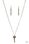 The Keynoter - Brass Necklace