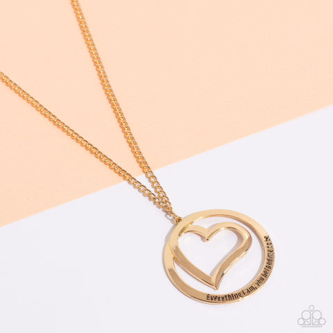 Positively Perfect Gold Necklace