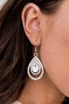 So The Story GLOWS White Earrings