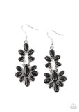 Cactus Cruise - Black Earrings