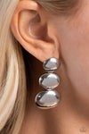 Futuristic Fantasy - Silver Earrings