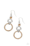 Bauble Bliss Brown Earrings