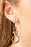 Bauble Bliss Brown Earrings