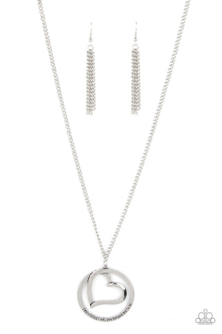 Positively Perfect Silver Necklace