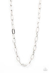 Urban Quarterback - Silver Men's Necklace