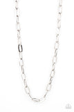 Urban Quarterback - Silver Men's Necklace