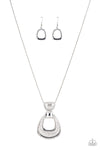 Park Avenue Attitude - Silver Necklace