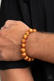 Totally Timber Mill - Brown Men's Bracelet