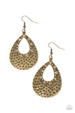 Terraform Twinkle - Brown Earrings