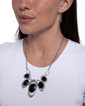 Hypnotic Twinkle - Black Necklace