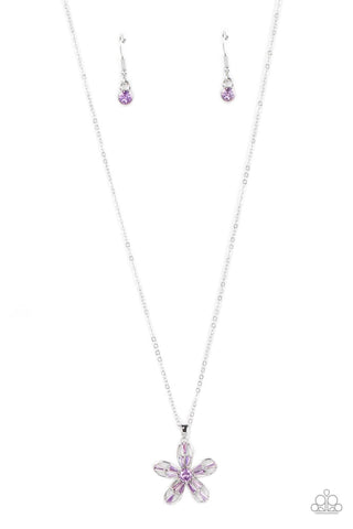 Botanical Ballads Purple Necklace