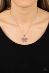 Botanical Ballads Purple Necklace