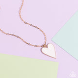 Subtle Soulmate White Necklace