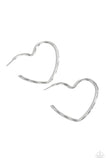 Summer Sweethearts - Silver Heart Earrings