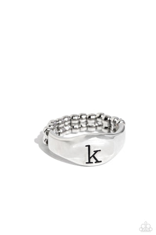 Monogram Memento - Silver - K Ring