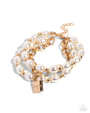 LOVE-Locked Legacy - Gold Bracelet