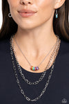 Colorful Cadet - Multi Necklace