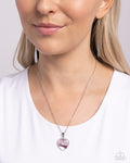 HEART Exhibition - Purple Heart Necklace