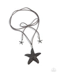 Starfish Sentiment - Silver necklace