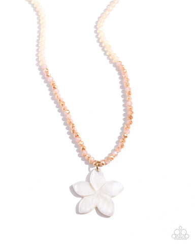 Handcrafted Hawaiian - Pink Necklace