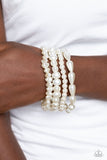 Gossip Pearl White Bracelet