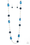 A-List Appeal Blue Necklace