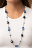 A-List Appeal Blue Necklace