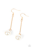 Pearl Redux Gold Earrings