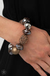 All Cozied Up Brown Bracelet