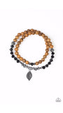 Wonderfully Woodland Black Bracelet