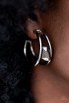 Unrefined Reverie Silver Hoop Earrings