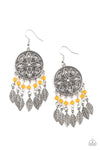 Free - Spirited Fashionista Orange Earrings