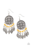 Free - Spirited Fashionista Orange Earrings