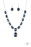 The Right To Remain Sparkly - Blue Necklace