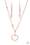 Everlasting Endearment Copper Necklace