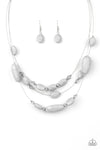 Radiant Reflections - Silver Necklace