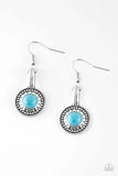 Simply Stagecoach - Blue Earrings