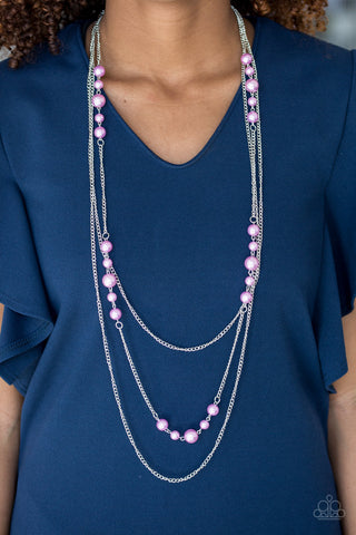 Diva Dilemma - Purple Necklace