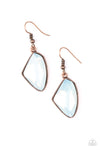 Mystic Mist - Copper Earrings