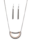 Artificial Arches - Black Necklace