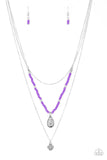 Mild Wild - Purple necklace