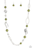 All About Me - Green Necklace