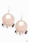 Far Off Horizons - Multi Rose Gold Earrings