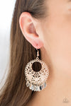 Far Off Horizons - Multi Rose Gold Earrings