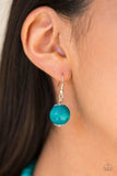 Tahiti Tropic Blue Wooden Necklace