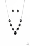 Socialite Social - Black Necklace