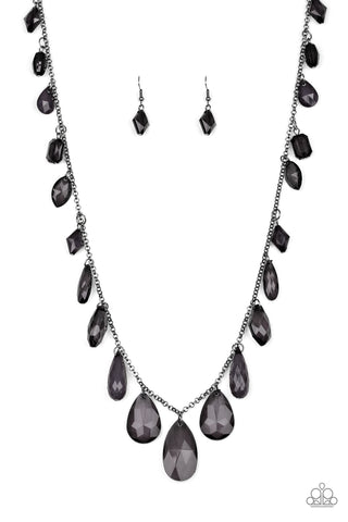 Slow And Steady Wins The Race - Black Necklace